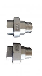 Male Female Union Stainless Steel Pipe Fitting CF8M And CF8  BSPT  NPT Thread