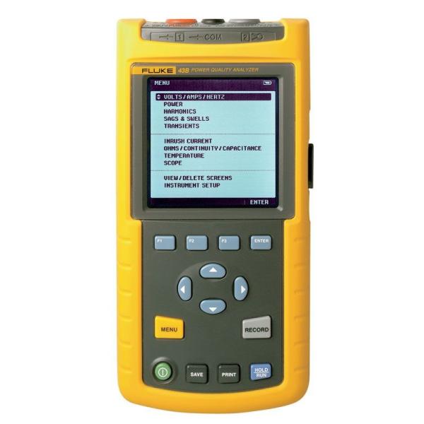 Cheap FLUKE 43B POWER ANALYZER 4 hours Operating Time Lightweight Design for sale