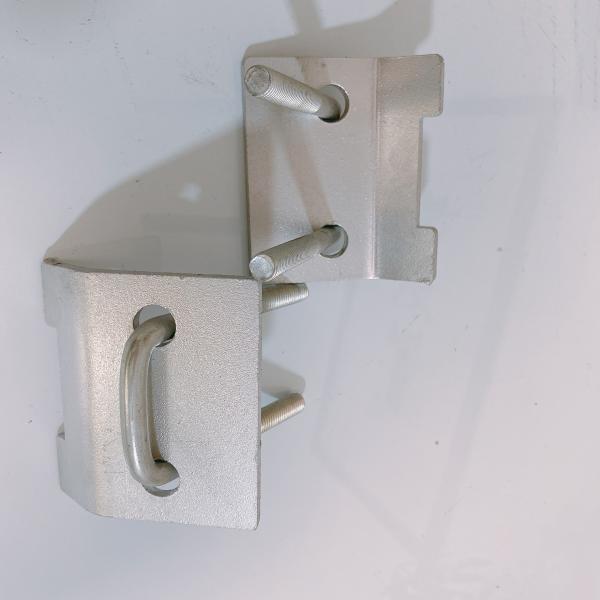 Cheap U Bolt Strut Beam Clamp Square Conduit Right Angle Pipe Hot Galvanized Electroplated for sale