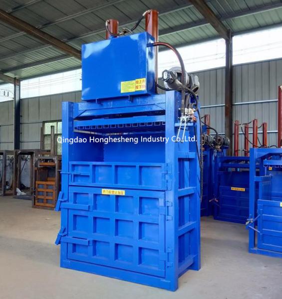 Cheap Vertical Hydraulic Pressing Waste Paper Baler Cardboard Baling Machine for sale