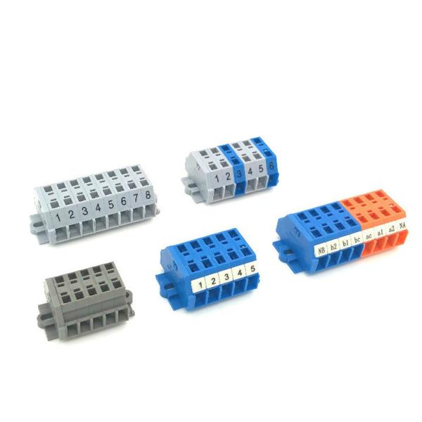 Cheap Replacement Screwless Spring Clamp Terminal Blocks Modular for sale