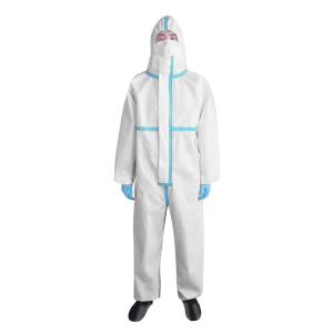 Best Lightweight Disposable Isolation Gowns / Elastic Non Woven Isolation Gown wholesale