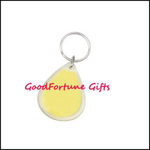 China Promotion gift Customed Acrylic Keychain keyrings on sale