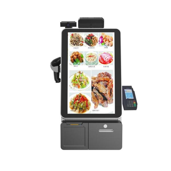 Cheap Desktop ATM Kiosk With Auto / Manual Card Reader For Debit / Credit Card for sale