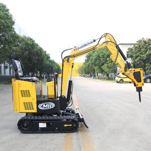 China Electric Engine Small Digger Road Construction Lithium Crawler Mini Excavator With Cab on sale