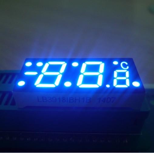 Custom ultra blue common anode Seven Segment Led Display Apply To Digital