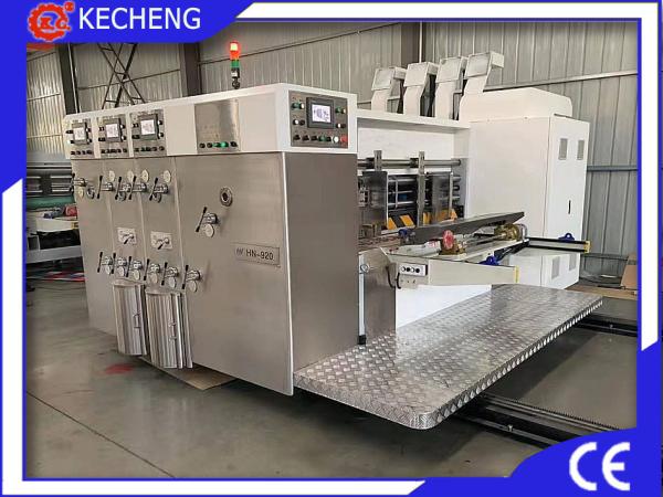 Cheap Roller Transfer Automatic 2 Color Printer Die Cutter for sale