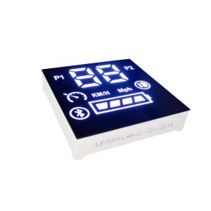 Best 2 Digit 0.4&quot; 120mcd LED 7 Segment Display 80mW For Storage Battery Car wholesale