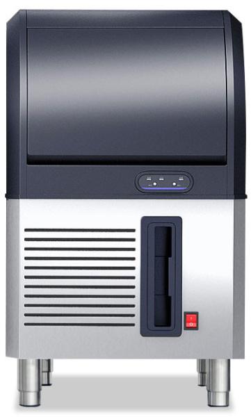 Cheap Stainless Steel Quick Cooling Low Power Full Automatic Compact Ice Maker Machine Low Power Consumption,40kg/24h for sale