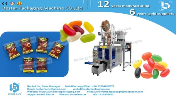 Cheap Bestar two bowls counting packaging machine for jelly beans for sale