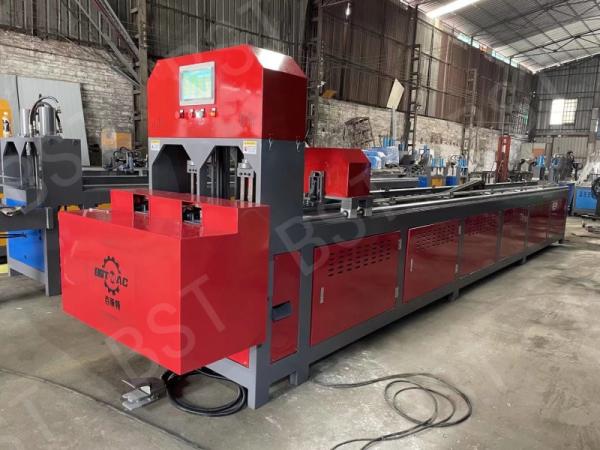 Cheap 6000mm Automatic Extruded Aluminum Pipe Hole Punching Machine 16Mpa for sale