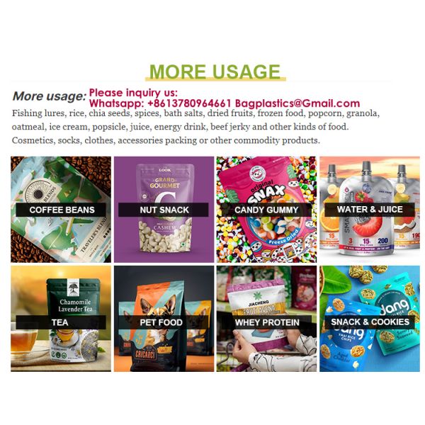 Custom Printed PE Stand Up Pouch Microwave Resealable Zipper Deli Food Rotisserie Hot Chicken Packaging Rotisserie Roasted Chicken Packaging Bag