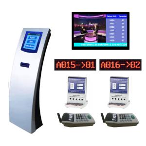 Bank Service Counter Queue Management System Integrated with Customer Feedback Terminal