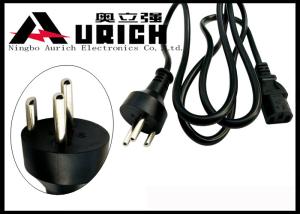 China Danish Plug IEC C13 Denmark Power Cord 3 Prong For Computer / Household Appliances on sale