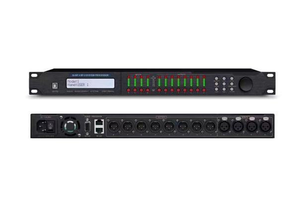 Cheap Speaker Audio Processor Sound System 96KHz With USB RS485 RS232 for sale