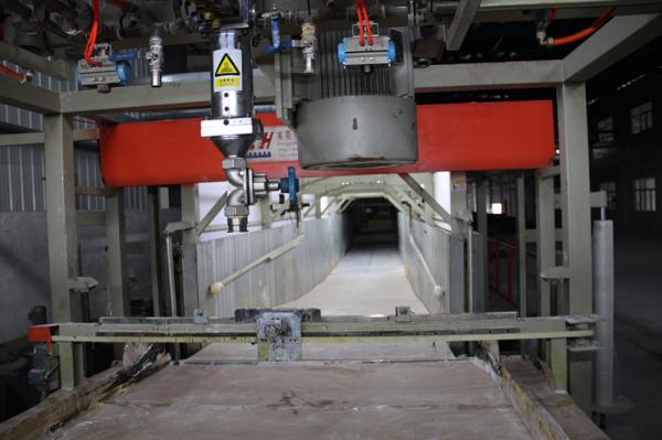 Cheap Horizontal Continuous Polyurethane Foam Machine with Clamp Long Foam Block Unit for sale