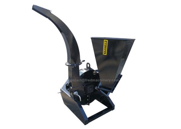 Cheap 18 HP Tractor Powered Wood Chippers With Direct Drive System 360 Degree Discharge Chute Rotation for sale