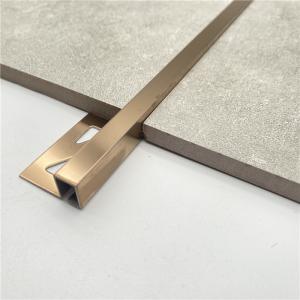Best Drop Shipping Factory Whosale Price Aluminium External Corner Angle Ceramic Edge Gold Aluminium L Shape Tile Trim wholesale