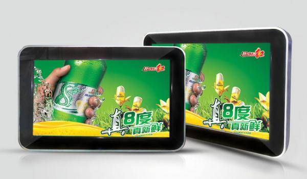 Cheap High brightness Wifi Wall Mount Display Split Screen , lcd digital display for sale