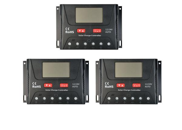 Cheap LCD Display PWM Solar Charge Controller 12V PWM 30A Solar Controller for sale