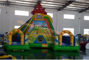 China kids inflatable jumping balloon kinds infalatable playground balloon inflatable bouncer castle bouncy castle slide on sale