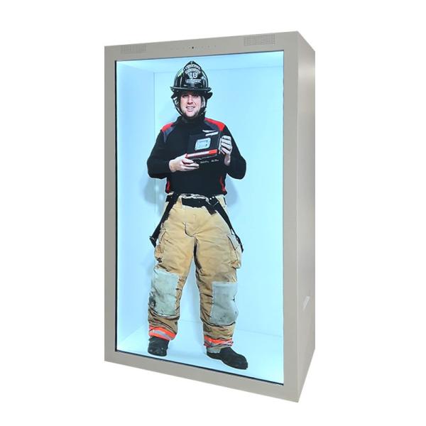 Cheap Customizable Transparent LCD Display 4K 49in 55in Transparent LCD Box for sale
