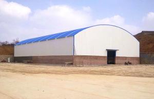 Best Large Span Steel Arch Buildings Metal Arch Roof Truss Sheds For Steel Material Storage wholesale