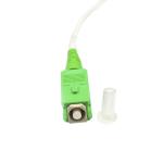 Customized Length White Color SC APC to SC APC SM Simplex Single mode SC Fiber
