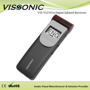 Best Infrared Receiver Wireless Interpretation System , Interpreter Equipment Portable wholesale