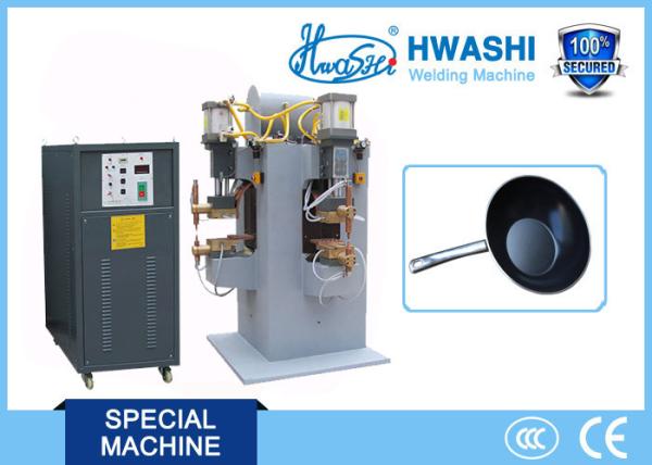 Cheap Cookware Spot Stainless Steel Welding Machine Hwashi 4500WS Output Heat For Pot Handle for sale