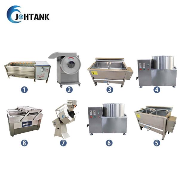 Cheap Small Scale Banana Potato Chips Automatic Machine With Set for sale