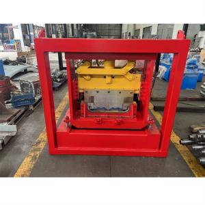 China 0.3-0.8mm Aluminum Galvalume Kr18 Standing Seam Roof Forming Machine Portable Standing Seam Making Machine on sale