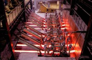 Best R4M 1S Metering Nozzle Continuous Casting Equipment With Simple Cooling Bed wholesale