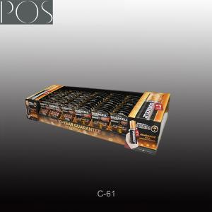 Best battery counter display unit on the store table wholesale