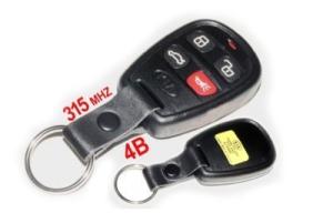 Kia Optima Remote Key Case with 4 Button, Kia Optima Remote Car Key Blanks