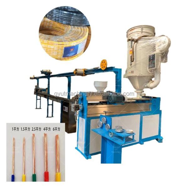 Cheap Extruding Insulation Layer Copper Wire Cable Production Line Customizable Green Color for sale