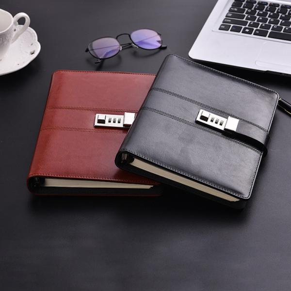 A5 CODE BOOK NOTEBOOK WITH LOCKING LEDGER CARD CARD CODE BOOK LOOSE-LEAF SECRET