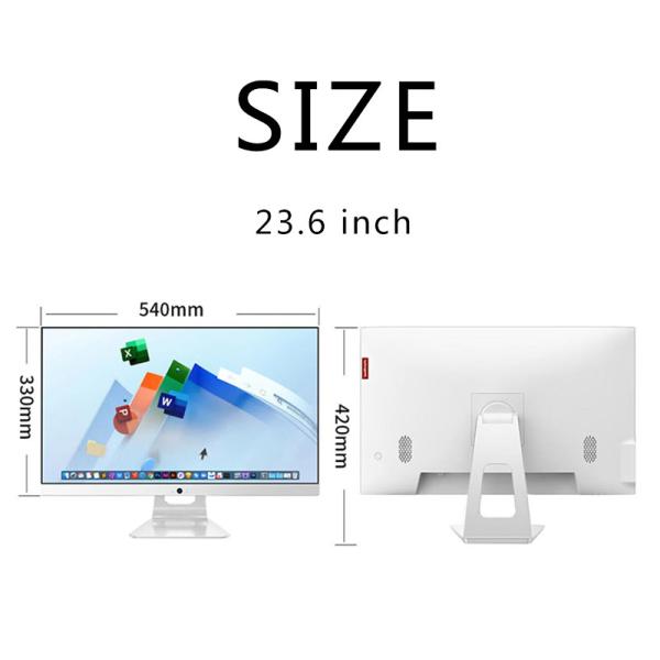 Cheap All-in-One Desktop PC WiFi5/6 and 1920x1280 Display Resolution for Professional for sale