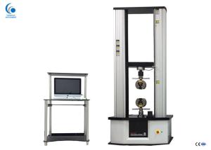 China Vertical Electronic Metal Tensile Tester / Plastic Spring Testing Machine on sale