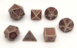 Practical Plating Sharp Edge Dice Set , Multipurpose Custom Dice Sets
