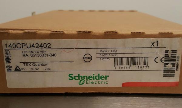 Cheap Schneider Modicon TSX Quantum 140 CPU 424 02 486 CPU 2M 2 X MB+ 140CPU42402 AEG for sale
