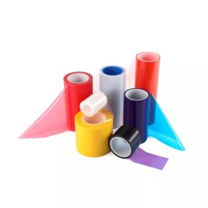 Soft Polyester CPP plastic Protective Film Roll Packing Printing Custom Logo