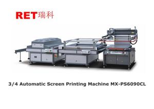 China 3 / 4 Automatic Discharge Screen Printing Press Equipment MX-PS6090CL on sale