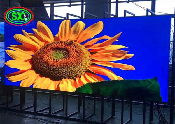 Cheap Lightweight Full Color Led Display Board , Led Video Wall Display Simple Structures for sale