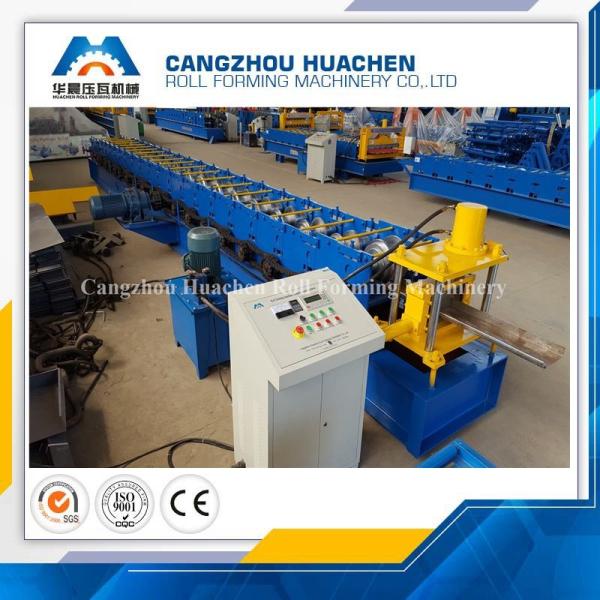Cheap High Performance Door Frame Roll Forming Machine PLC Control With Hydraulic Cutting for sale