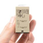 H3Y-2 220V AC 8P Dpdt Timer Relay 0-30 Minutes Timing Delay Range With Base