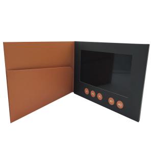 Best Custom Gift Video Player Greeting Card 128MB To 4GB Memory With LCD Screen wholesale