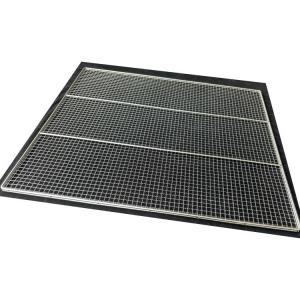 China Stainless Steel Welded Wire Mesh Baking Tray Metal Wire Cooling Rack Grid Baking Rack on sale