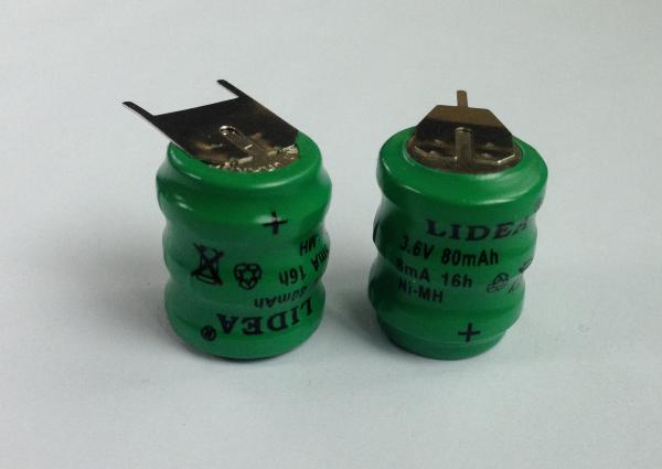 Cheap 80mAh NI-MH button cell pack for sale