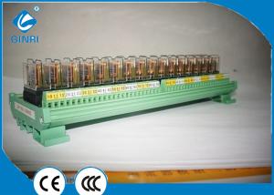 Best AC 220V Output PLC Relay Module , 16 Channel Omron Relay Module For Servo System wholesale